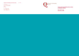 Download Community-based Restorative Justice in Northern Ireland