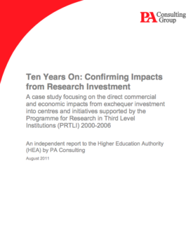 Download Ten Years On: Confirming Impacts from Research Investment