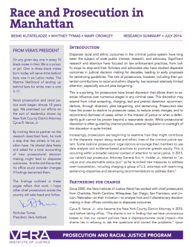 Download Race and Prosecution in Manhattan